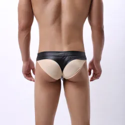 MenSexyWear String Push Dick Noir